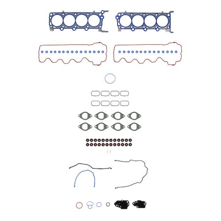 Fel-Pro 08-07 Fot V8 281 (4.6L Sohc) Vin 8 W/24 Head Set, Hs26306Pt-3 HS26306PT-3